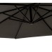 3m Grey Rotating Cantilever Parasol