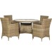 Wentworth Carver Dining Set - 4 Seater