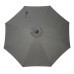 2.7m Grey LED Crank & Tilt Parasol