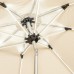 2.7m Ivory LED Crank & Tilt Parasol