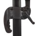 3.5m Deluxe Grey LED Cantilever Parasol with 100kg Base