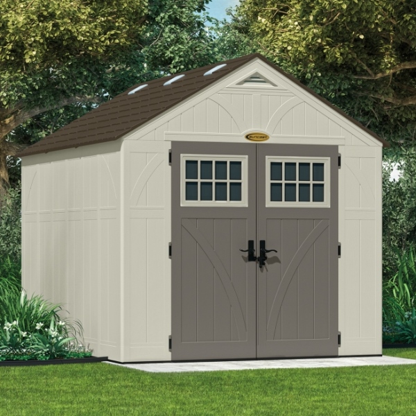 Tremont 8ft x 10ft Double Door Plastic Shed