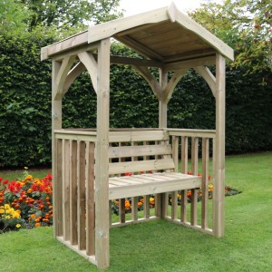 Anastasia Pressure Treated Wooden Arbour