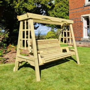 Cottage Garden Swing Seat - 3 Seater