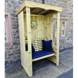 Four Seasons Wooden Arbour with Polycarbonate Roof