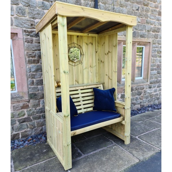 Four Seasons Wooden Arbour with Polycarbonate Roof