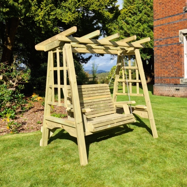 Pergola Garden Swing Seat - 2 Seater