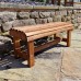 Valley Wooden Outdoor Backless Bench
