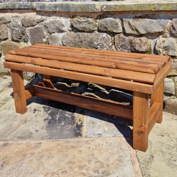Valley Wooden Outdoor Backless Bench