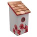 Poppy Saltbox Bird House