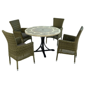 Avignon Dining Table With Dorchester Chairs