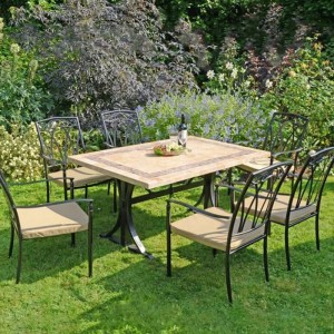 Charleston 150cm Rectangular Dining Table with Ascot Chairs
