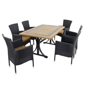 Charleston Dining Table With Stockholm Chairs