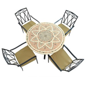Montpellier 110cm Mosaic Dining Table with Ascot Chairs