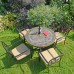 Monterey 100cm Dining Table with Ascot Chairs