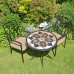 Darwin Bistro Table with Ascot Chairs