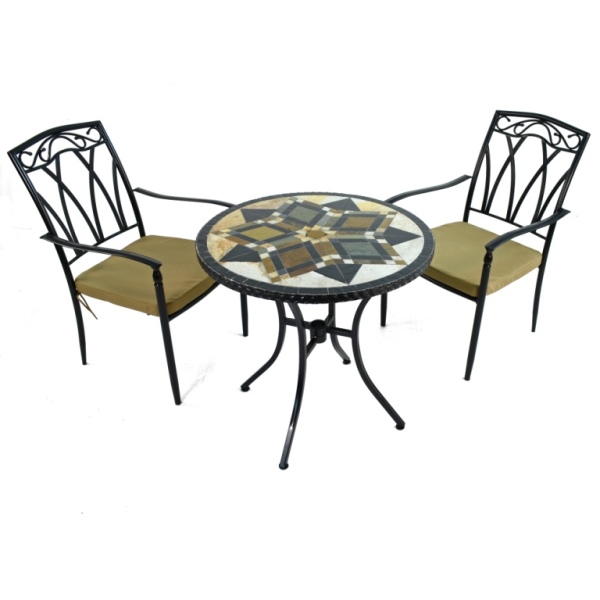 Darwin Bistro Table with Ascot Chairs