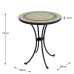 Henley 60cm Bistro Table With Milan Chairs