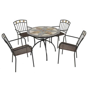 Montilla 91cm Dining Table with Malaga Chairs