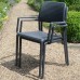 Bora All-Weather Stacking Dining Armchair - Pack of 2
