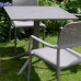Clip 70cm Square All-Weather Plastic Patio Table