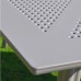 Clip 70cm Square All-Weather Plastic Patio Table