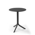 Step All-Weather Height Adjustable 60cm Round Table