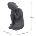 Buddha Crouching Statue