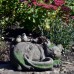 Driftwood Effect 19cm Cat Statue