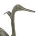 Egrets 58cm Verdigris Aluminium Statue