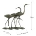 Egrets Aluminium Statue