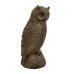 Rust Effect 41cm Owl Statue