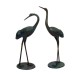 Crane Medium Statues (Pair)