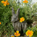 Driftwood Rabbit Statue