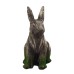 Driftwood Rabbit Statue