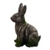 Driftwood Rabbit Statue