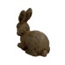 Rust Effect 24cm Rabbit Statue