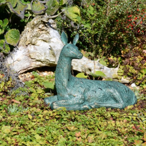 Lying Deer Statue
