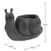 Blue Iron Effect Snail Planter