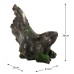 Driftwood Effect 36cm Squirrel Statue