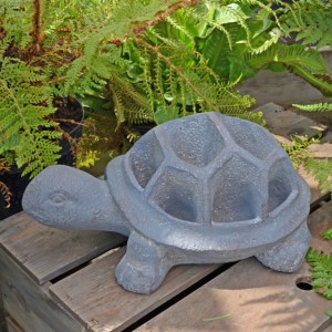 Blue Iron Effect 15cm Tortoise Planter