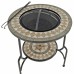 Brava Mosaic Tall Fire Pit Table