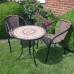 Brava Bistro Table With San Remo Chairs