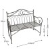 Vancouver 2 Seater Metal Bench