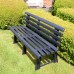 Brindisi 3 Seater All-Weather Plastic Bench