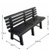 Brindisi 3 Seater All-Weather Plastic Bench