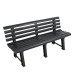 Brindisi 3 Seater All-Weather Plastic Bench