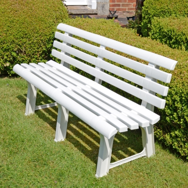 Brindisi 3 Seater All-Weather Plastic Bench