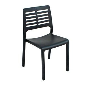 Mistral All-Weather Plastic Stacking Chairs (Set of 2)