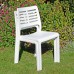 Mistral All-Weather Plastic Stacking Chairs (Set of 2)